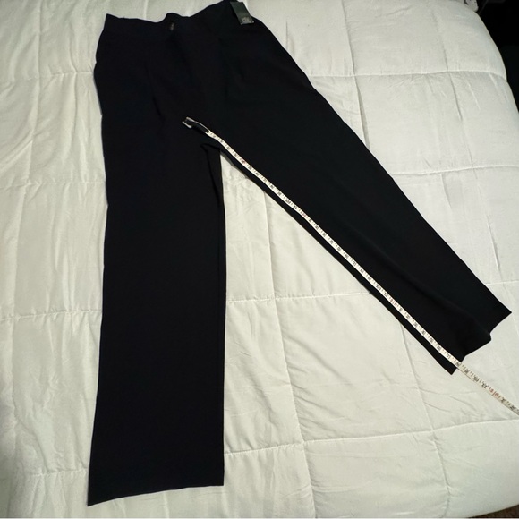 Wide Leg Black Trousers - Sz 10 - Picture 15 of 15